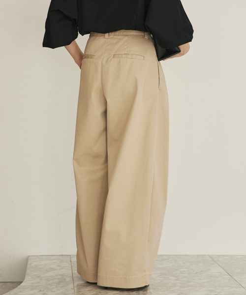 plage（プラージュ） チノパン 「追加」R'IAM Super wide CHINO パンツ