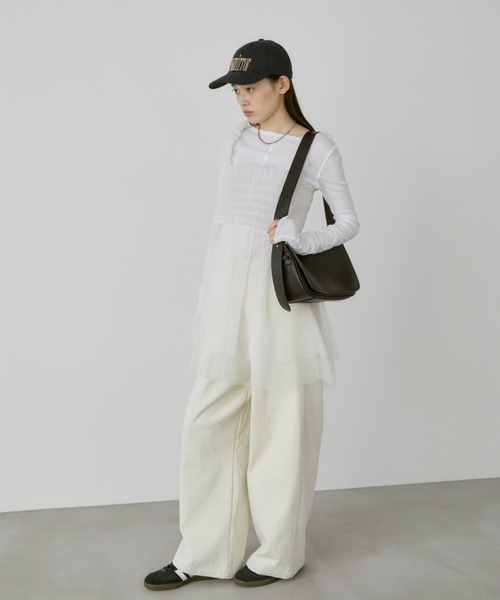 「duei」 ショルダーバッグ FREE ホワイト レディース_画像3