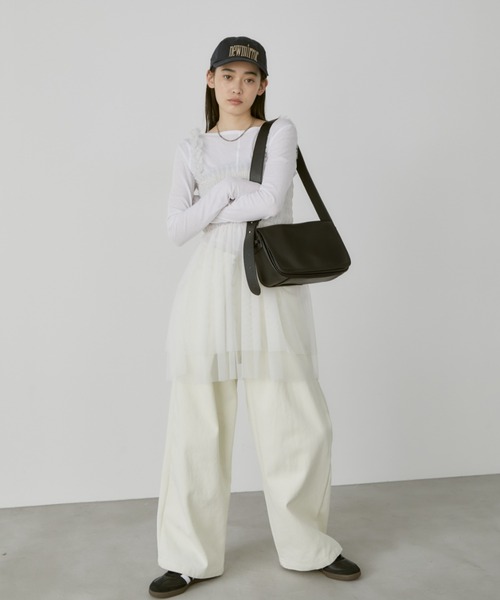 「duei」 ショルダーバッグ FREE ホワイト レディース_画像4