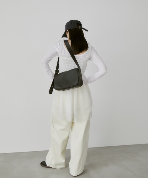 「duei」 ショルダーバッグ FREE ホワイト レディース_画像6