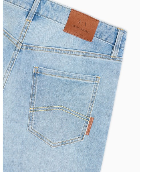 ジーンズ 「A|X アルマーニ エクスチェンジ」ブルーウォッシュデニムパンツ_J14 SKINNY メンズの画像