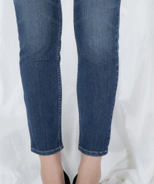 「VICKY」 スキニーデニムパンツ S ネイビー レディース_画像5