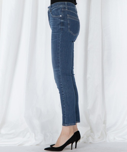 「VICKY」 スキニーデニムパンツ S ネイビー レディース_画像7