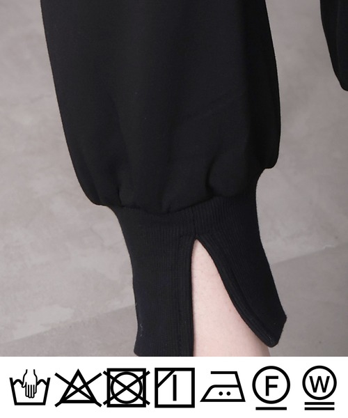 「PICCIN」 イージーパンツ M オフホワイト レディース_画像2