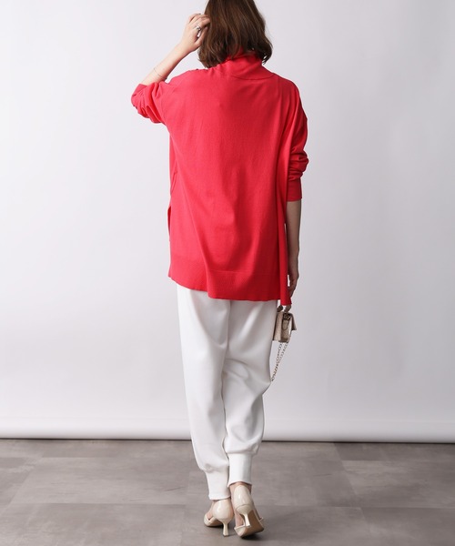 「PICCIN」 イージーパンツ M オフホワイト レディース_画像4