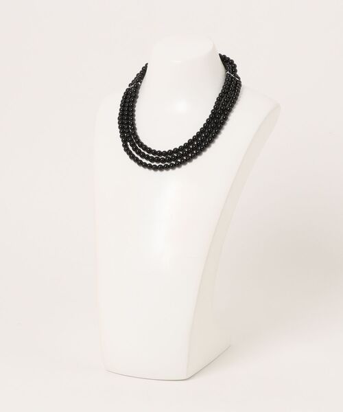 ネックレス 「IRIS 47」fabiana onyx necklace/ファビアナ オニキス ネックレス レディースの画像