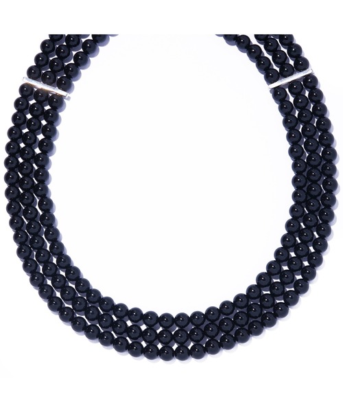 ネックレス 「IRIS 47」fabiana onyx necklace/ファビアナ オニキス ネックレス レディースの画像
