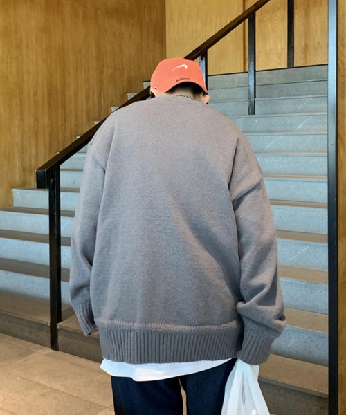 「MGV」 長袖ニット X-LARGE ブラック メンズ_画像5