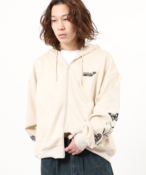 gram. パーカー スエードポンチZIPパーカー メンズ レディース