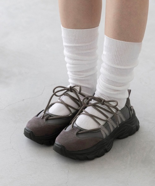 「menue」 シューズ LL ブラック レディース_画像7