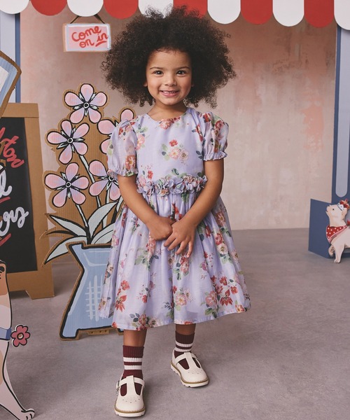 Cath Kidston（キャス・キッドソン） ワンピース キッズ フローラル 