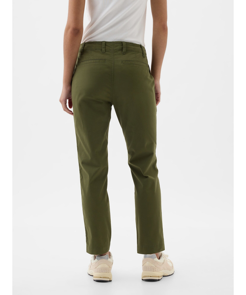 「GAP」 チノパンツ 0 カーキ レディース_画像3