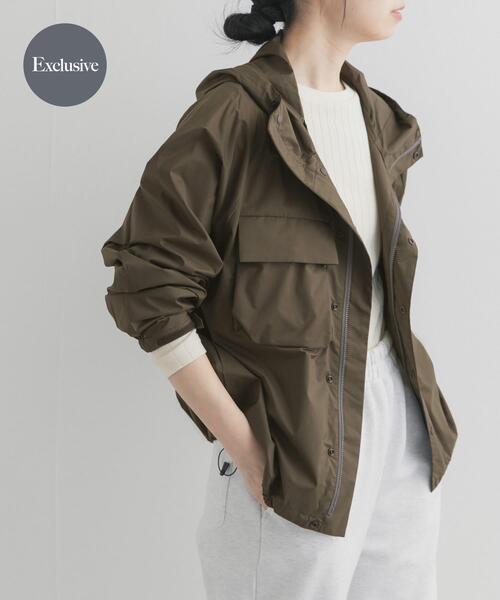 ブルゾン ジャンバー 「別注」Snow Peak Apparel×DOORS　U.L.DOUBLEWEAVEPARKER レディースの画像