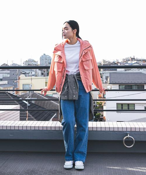 ブルゾン ジャンバー 「別注」Snow Peak Apparel×DOORS　U.L.DOUBLEWEAVEPARKER レディースの画像