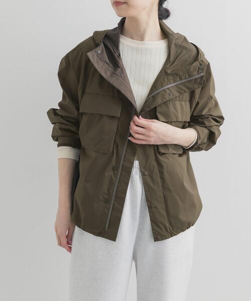 ブルゾン ジャンバー 「別注」Snow Peak Apparel×DOORS　U.L.DOUBLEWEAVEPARKER レディースの画像