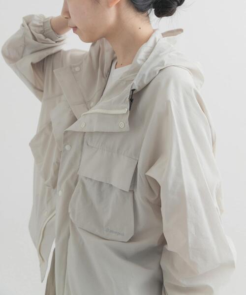 ブルゾン ジャンバー 「別注」Snow Peak Apparel×DOORS　U.L.DOUBLEWEAVEPARKER レディースの画像