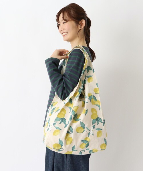 one'sterrace（ワンズテラス） エコバッグ FH マルシェバッグ レモン