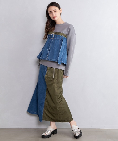 「MARECHAL TERRE」 ベアトップ MEDIUM ブラック レディース_画像4