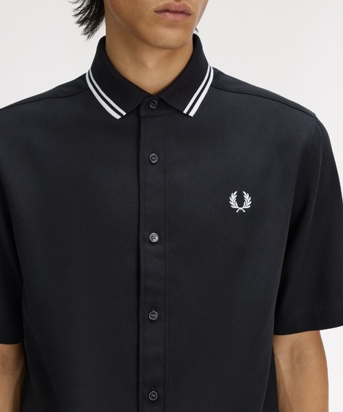 FRED PERRY（フレッドペリー） シャツ 半袖 Polo Collar Shirt／ポロ