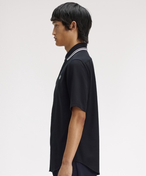 FRED PERRY（フレッドペリー） シャツ 半袖 Polo Collar Shirt／ポロ