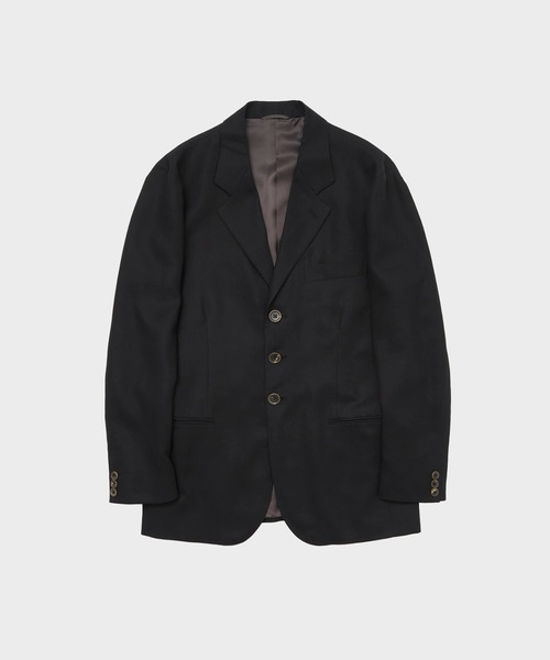ジャケット テーラードジャケット DRAPE FACING JACKET メンズの画像