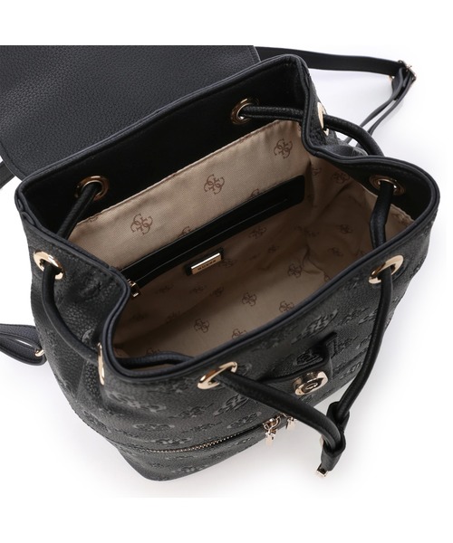 GUESS（ゲス） リュック ONE SIZE ブラック レディース : ZOZOTOWN