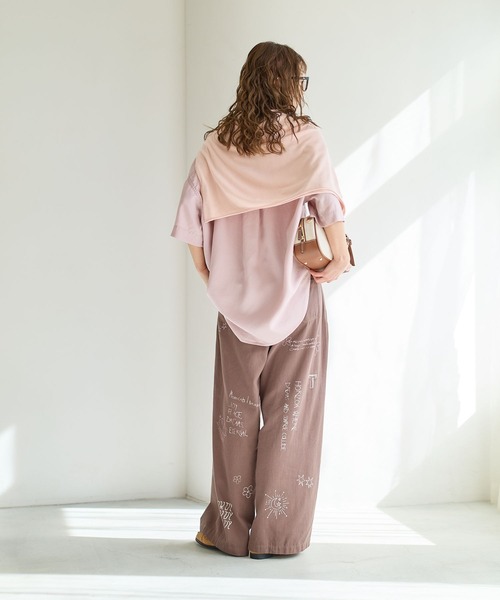 シャツ+ブラウス(半袖+袖なし) so.fdw BAYFLOW（ベイフロー） ブラウス シャツ 「簡単ブラウジング」2WAY