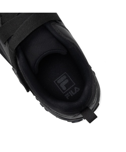 「FILA」 ローカットスニーカー 26.0cm グレー レディース_画像7