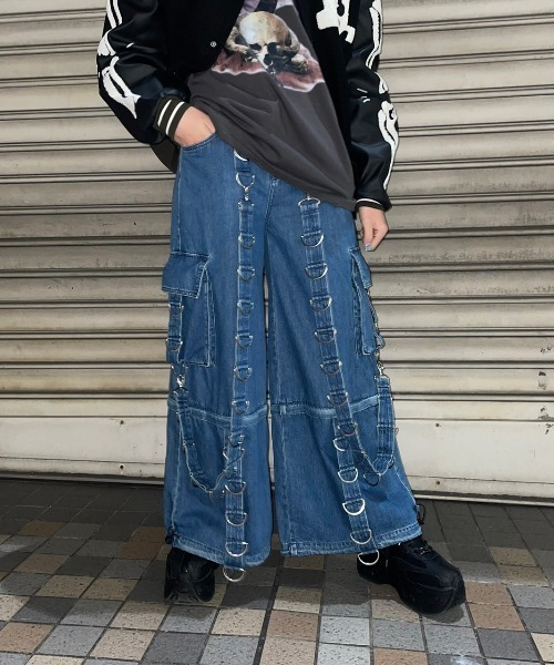 「REFLEM」 パンツ FREE ブラック レディース_13
