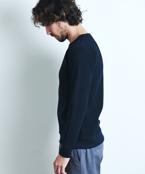「Magine」 長袖Tシャツ 44 ネイビー メンズ_画像2