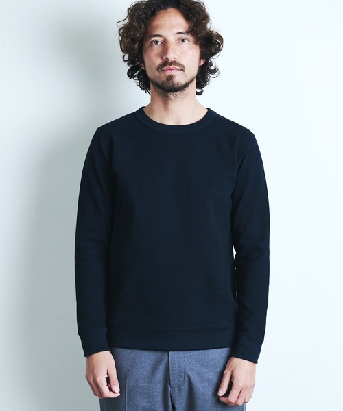 「Magine」 長袖Tシャツ 44 ネイビー メンズ_画像3