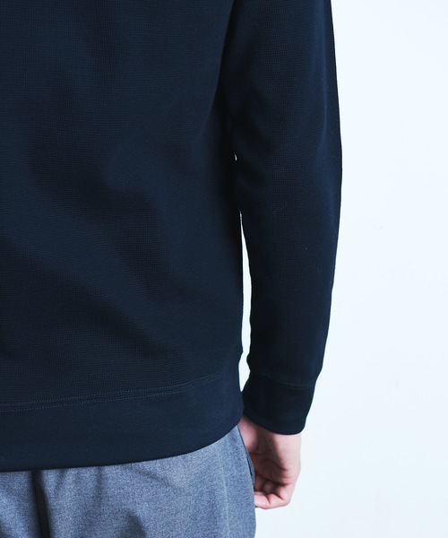 「Magine」 長袖Tシャツ 44 ネイビー メンズ_画像7