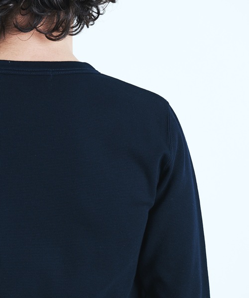 「Magine」 長袖Tシャツ 44 ネイビー メンズ_画像9