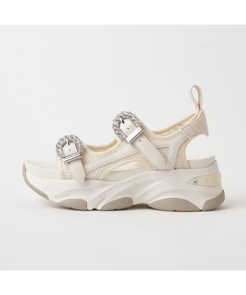 美品　DIANA ビジューバックルミュール　サンダル　Lサイズ DIANA - ダイアナビジューバックルミュール❤サイズS 22.5cmの通販 by
