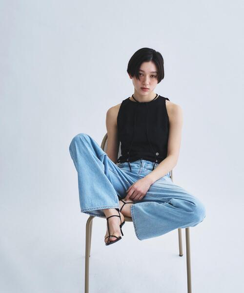 CODE A ワイドパンツ ジーンズ デニム デニムパンツ NEEDBY heritage