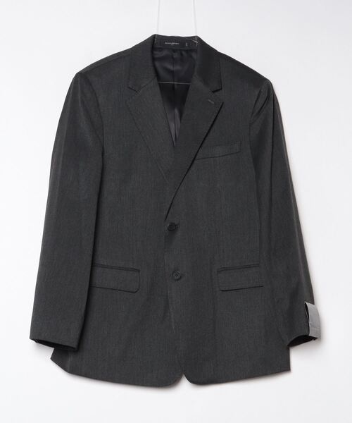 「BANANA REPUBLIC FACTORY STORE」 テーラードジャケット 42 チャコールグレー メンズ_画像8