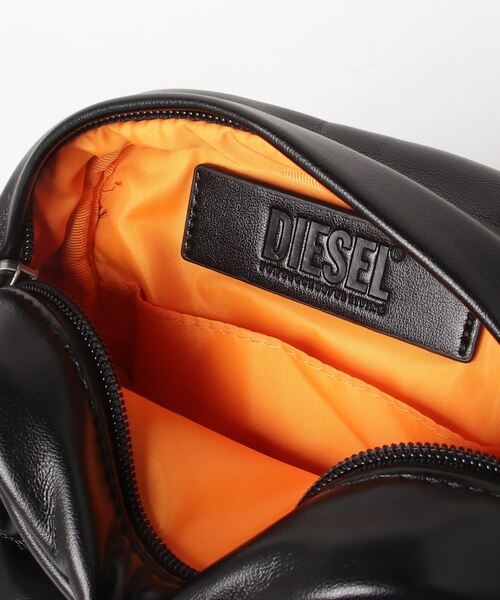DIESEL ブラック/レッド ハンドバッグ UNI DIESEL（ディーゼル） ショルダーバッグ UNI レッド メンズ : ZOZOTOWN