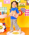 カラフルフリルチュールビスチェ キッズ 子供服...の詳細画像2