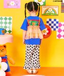 カラフルフリルチュールビスチェ キッズ 子供服...の詳細画像3