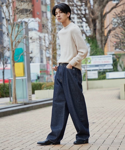 「EDWIN」 デニムパンツ X-LARGE ライトインディゴブルー メンズ_画像3