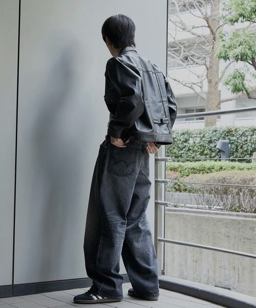 「EDWIN」 デニムパンツ X-LARGE ライトインディゴブルー メンズ_画像6