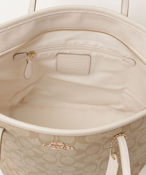 COACH（コーチ） トートバッグ - ベージュ レディース : ZOZOTOWN