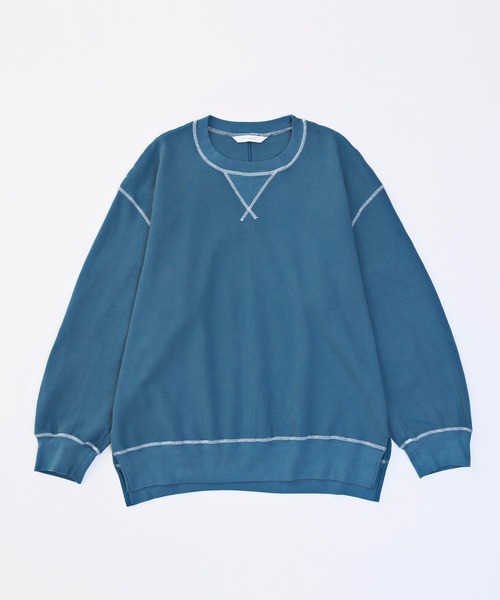 「VICTIM」 長袖Tシャツ X-LARGE ネイビー メンズ_画像2