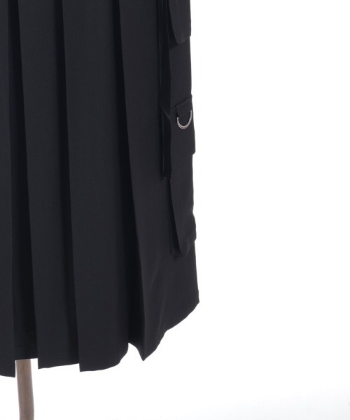 REZEN（リゼン） ワイドパンツ カーゴパンツ プリーツ袴カーゴパンツ