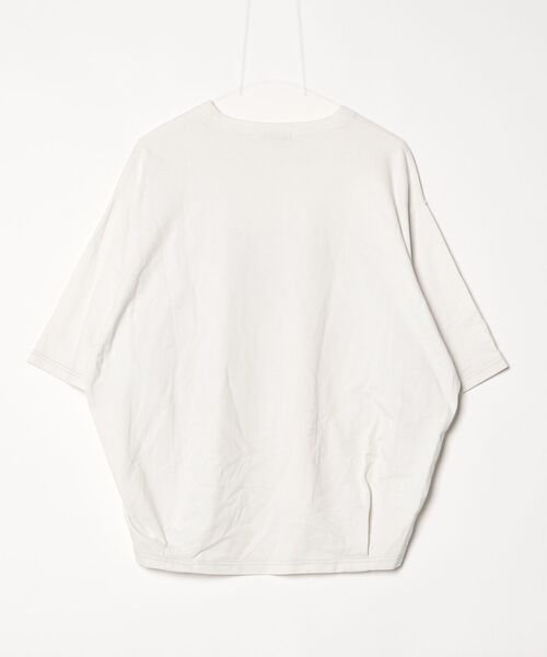 「BROOKLYN OVERALL」 半袖Tシャツ FREE ホワイト レディース_画像2