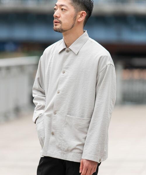 「URBAN RESEARCH ROSSO MEN」 テーラードジャケット LARGE チャコールグレー メンズ_画像3
