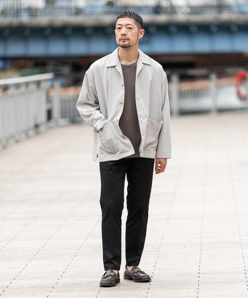 「URBAN RESEARCH ROSSO MEN」 テーラードジャケット LARGE チャコールグレー メンズ_画像5