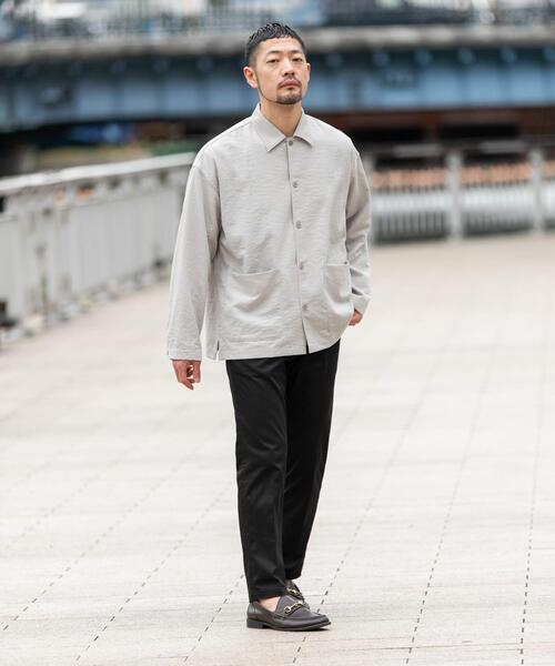 「URBAN RESEARCH ROSSO MEN」 テーラードジャケット LARGE チャコールグレー メンズ_画像6