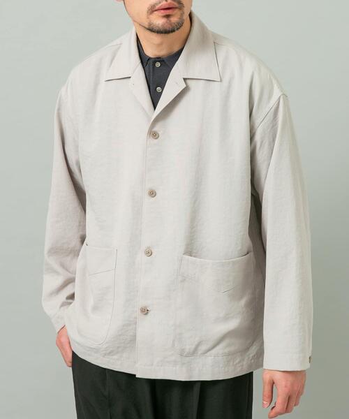 「URBAN RESEARCH ROSSO MEN」 テーラードジャケット LARGE チャコールグレー メンズ_画像8