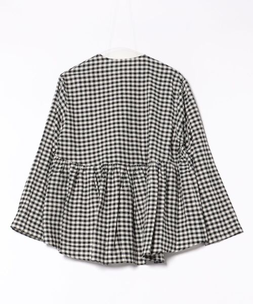 「haupia」 長袖ブラウス MEDIUM オフホワイト レディース_画像2